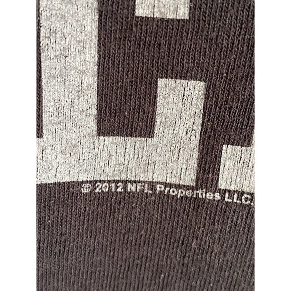 Oakland Raiders Black Men's T-Shirt M Football NFL Junk Food 2012 - Picture 9 of 11